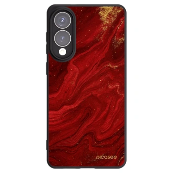 Picasee husă neagră din silicon pentru Samsung Galaxy S25 Edge 5G - Red