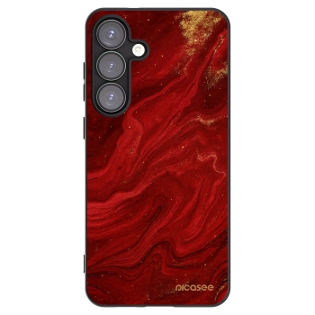 Picasee husă neagră din silicon pentru Samsung Galaxy S25+ 5G - Red