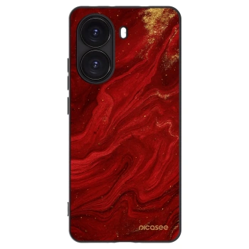 Picasee husă neagră din silicon pentru Xiaomi Poco X7 Pro 5G - Red