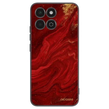 Picasee husă neagră din silicon pentru Honor 200 Smart 5G - Red
