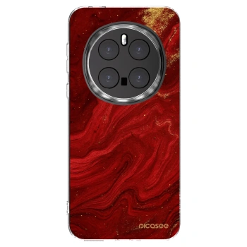 Picasee husă transparentă din silicon pentru Honor Magic7 Pro 5G - Red