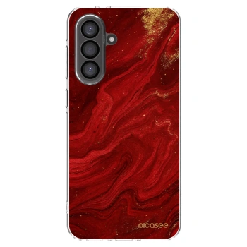 Picasee husă transparentă din silicon pentru Samsung Galaxy A56 5G A566B - Red