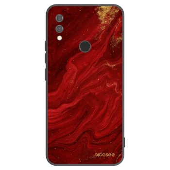 Picasee husă neagră din silicon pentru Xiaomi Redmi Note 7 - Red
