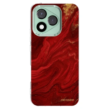 Picasee husă transparentă din silicon pentru Honor 400 Lite 5G - Red
