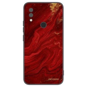 Picasee husă neagră din silicon pentru Xiaomi Redmi 7 - Red