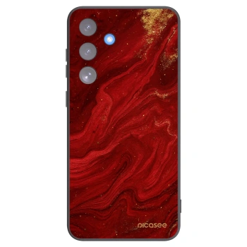 Picasee husă neagră din silicon pentru Samsung Galaxy S25 FE 5G - Red