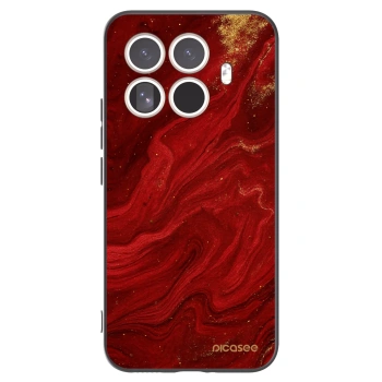 Picasee husă neagră din silicon pentru Xiaomi 15T Pro - Red