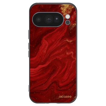 Picasee husă neagră din silicon pentru Google Pixel 10 Pro - Red