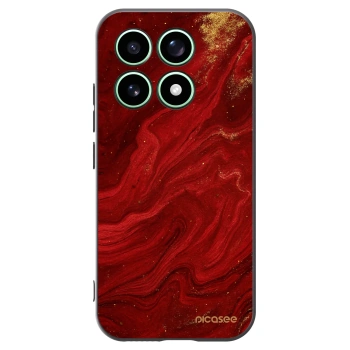Picasee husă neagră din silicon pentru Xiaomi 17 - Red