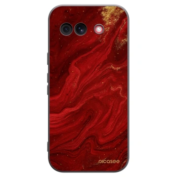 Picasee husă neagră din silicon pentru Google Pixel 10a - Red