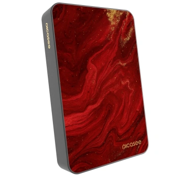 Picasee Powerbank cu MagSafe 10 000 mAh Gri - Red