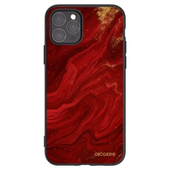 Picasee husă neagră din silicon pentru Apple iPhone 11 Pro - Red