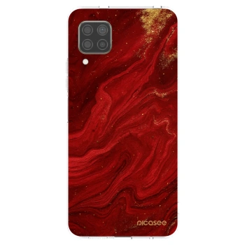 Picasee husă transparentă din silicon pentru Huawei P40 Lite - Red