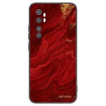 Picasee husă neagră din silicon pentru Xiaomi Mi Note 10 Lite - Red