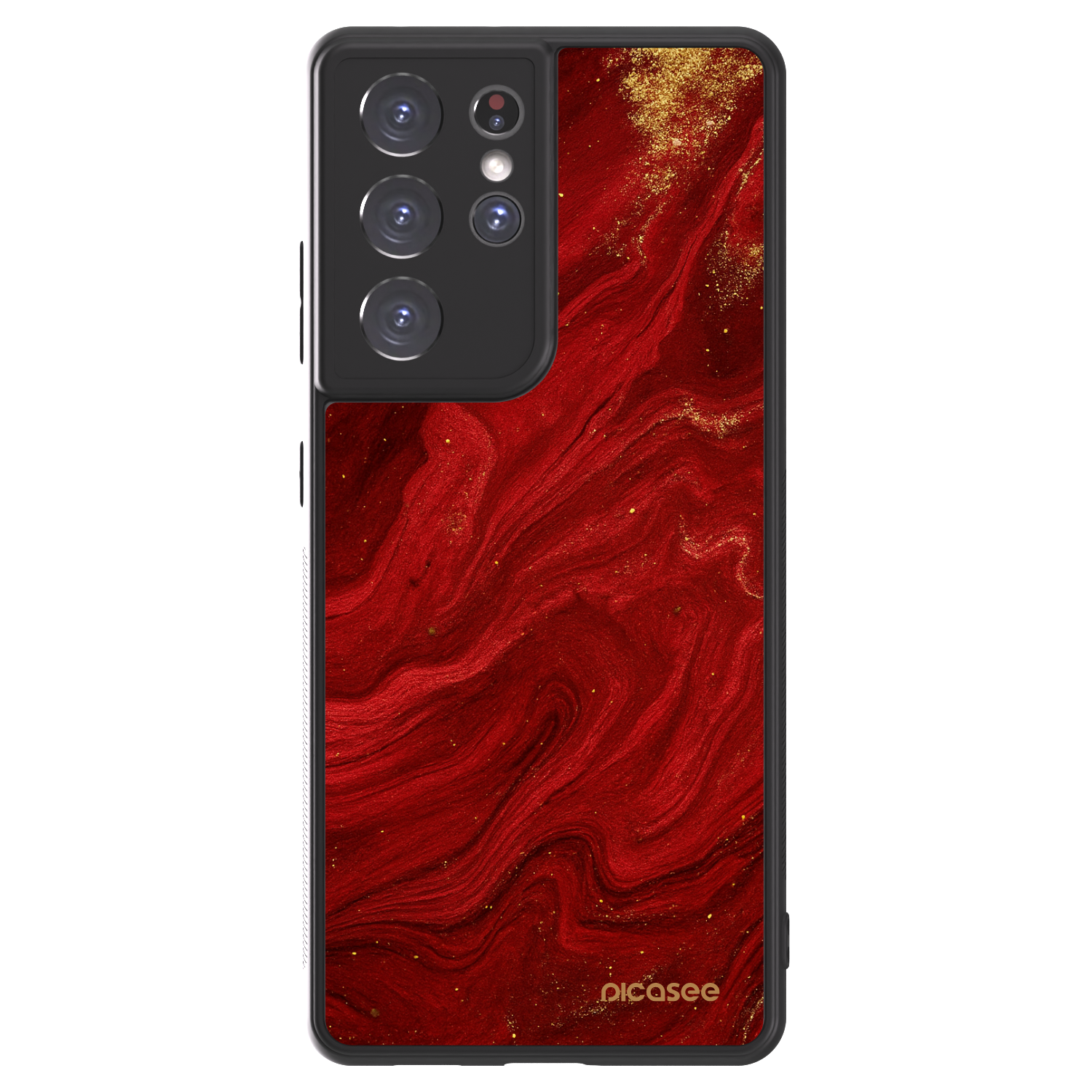 Picasee ULTIMATE CASE pentru Samsung Galaxy S21 Ultra 5G G998B - Red