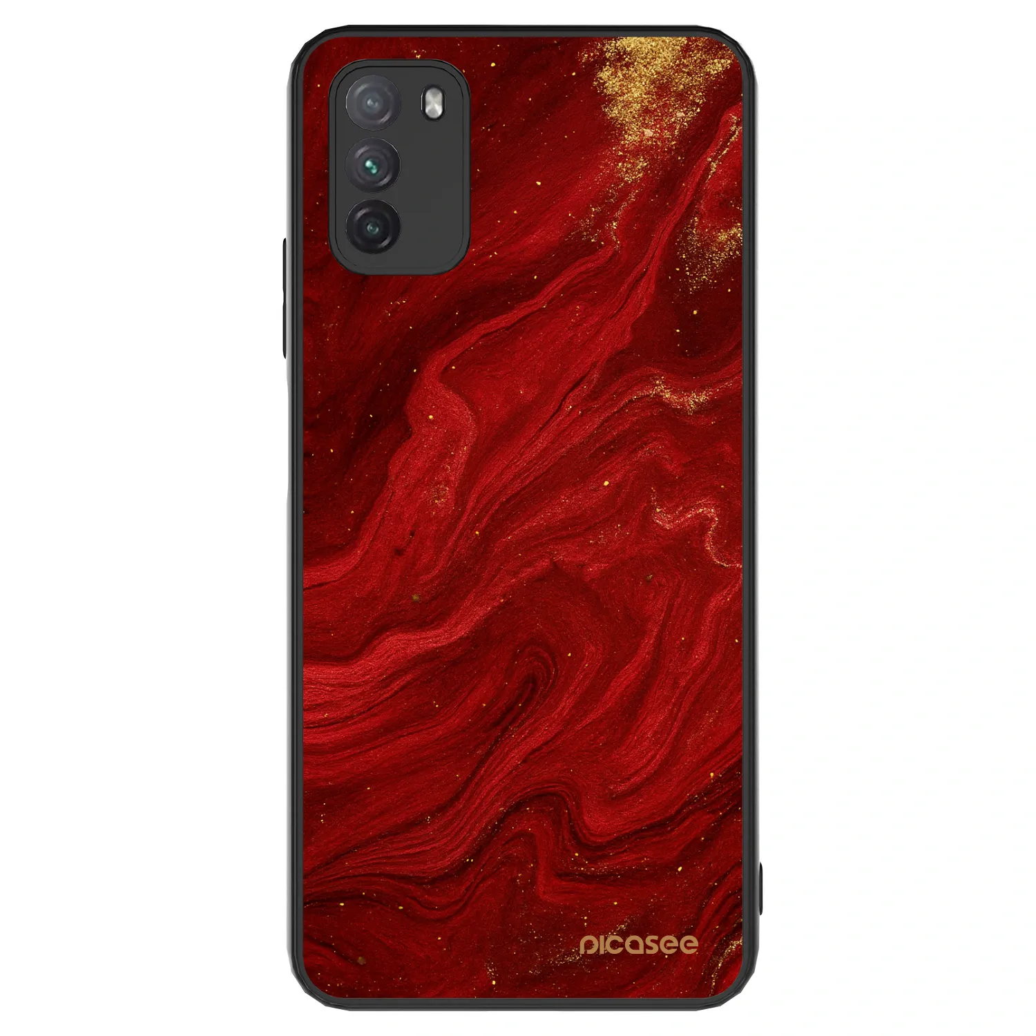 Picasee ULTIMATE CASE pentru Xiaomi Poco M3 - Red