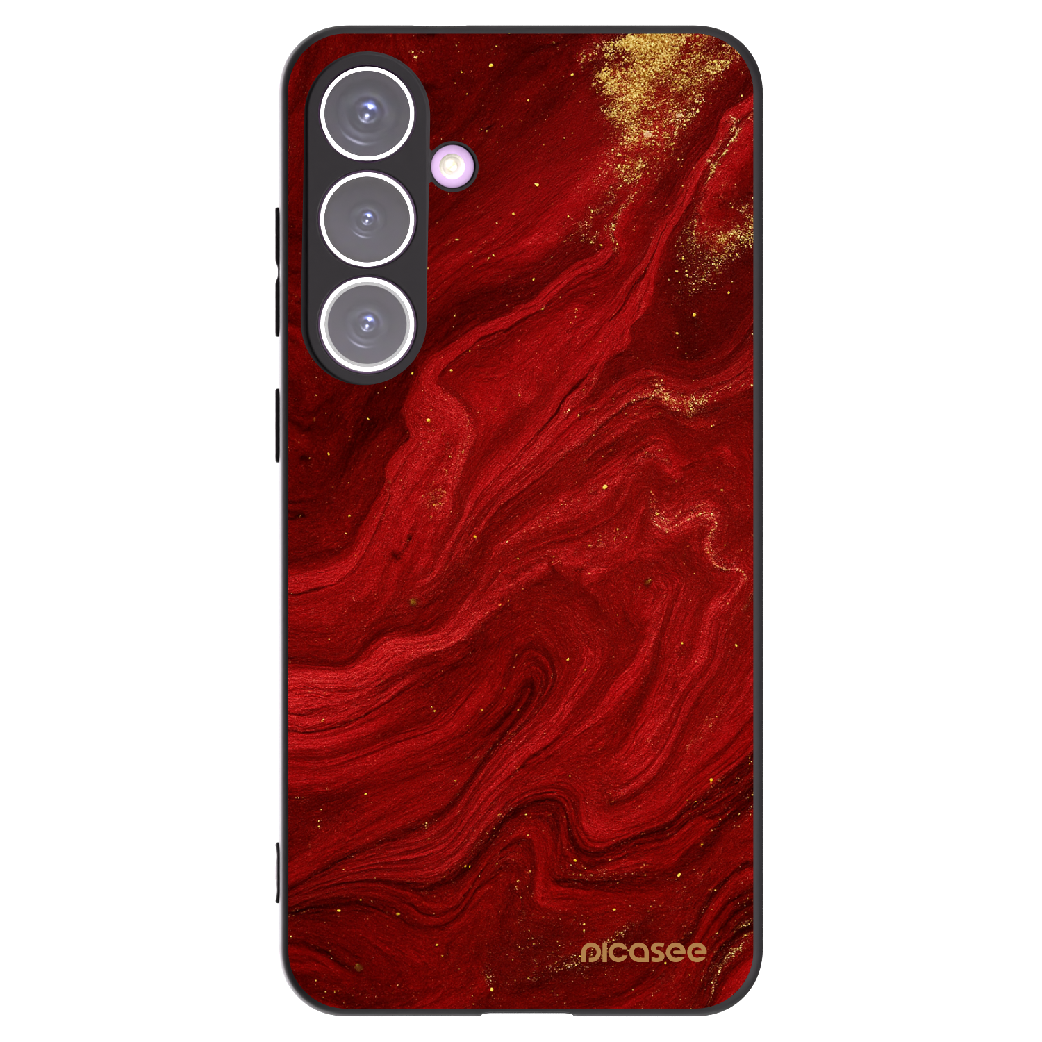 Picasee husă neagră din silicon pentru Samsung Galaxy S24+ S926B 5G - Red