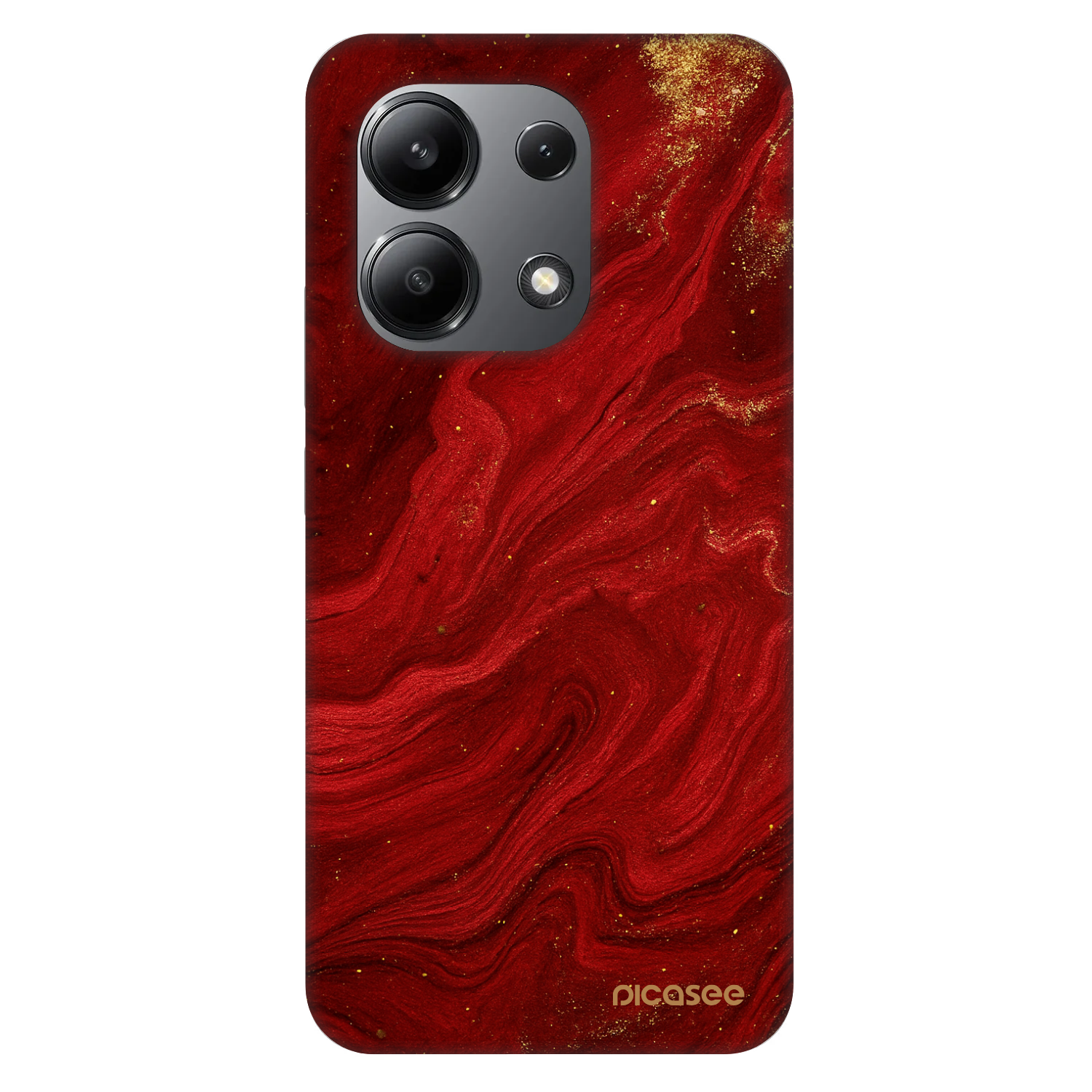 Picasee Fashion Case pentru Xiaomi Redmi Note 13 4G - Red