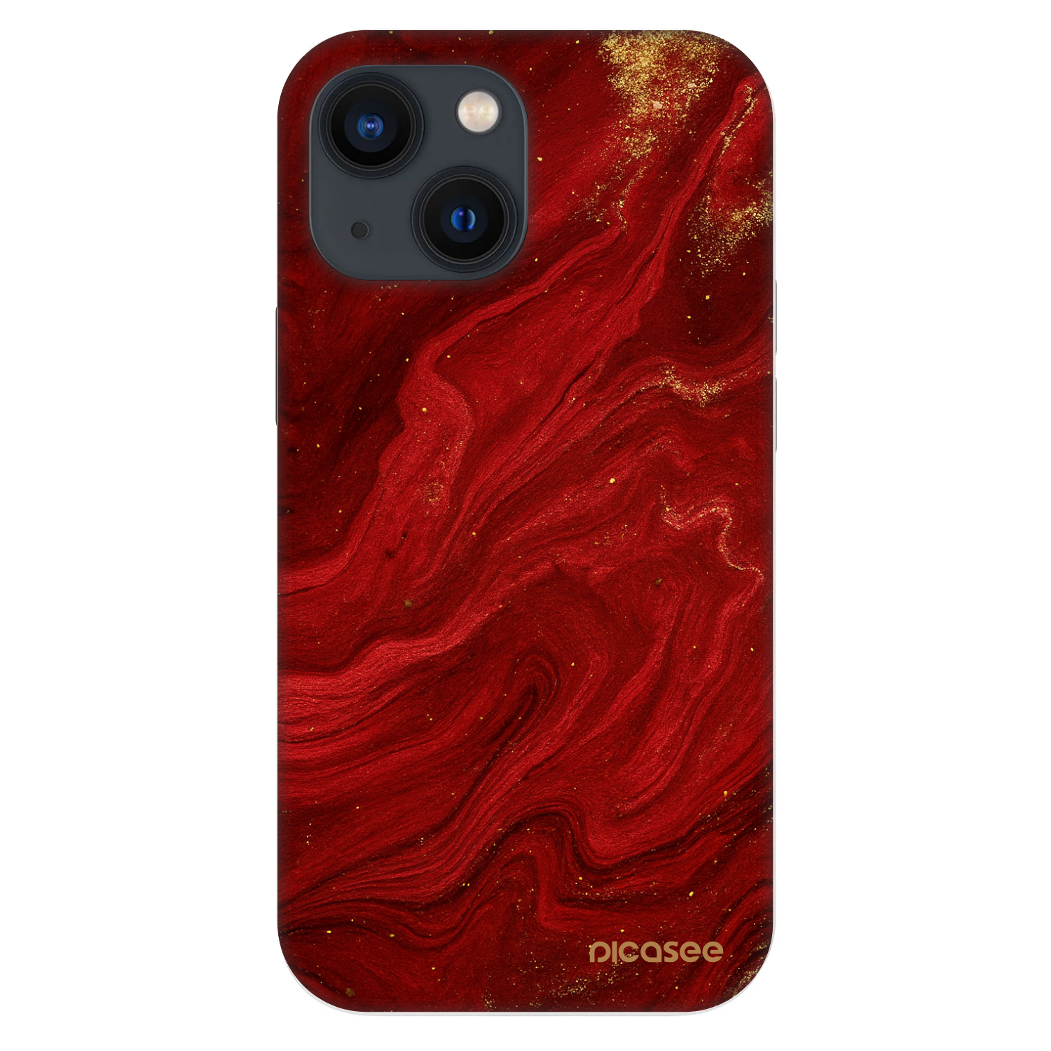 Picasee Fashion Case pentru Apple iPhone 13 mini - Red