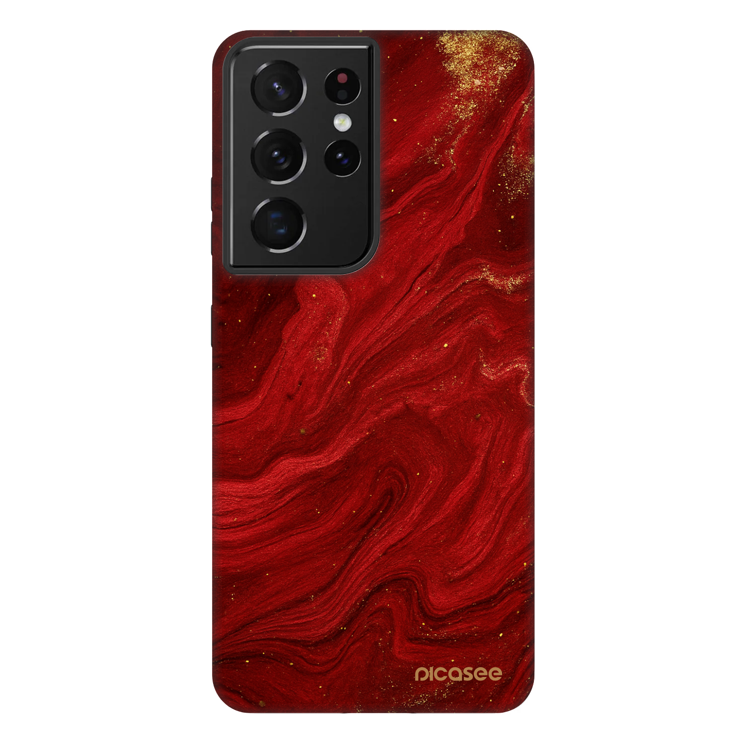 Picasee Fashion Case pentru Samsung Galaxy S21 Ultra 5G G998B - Red