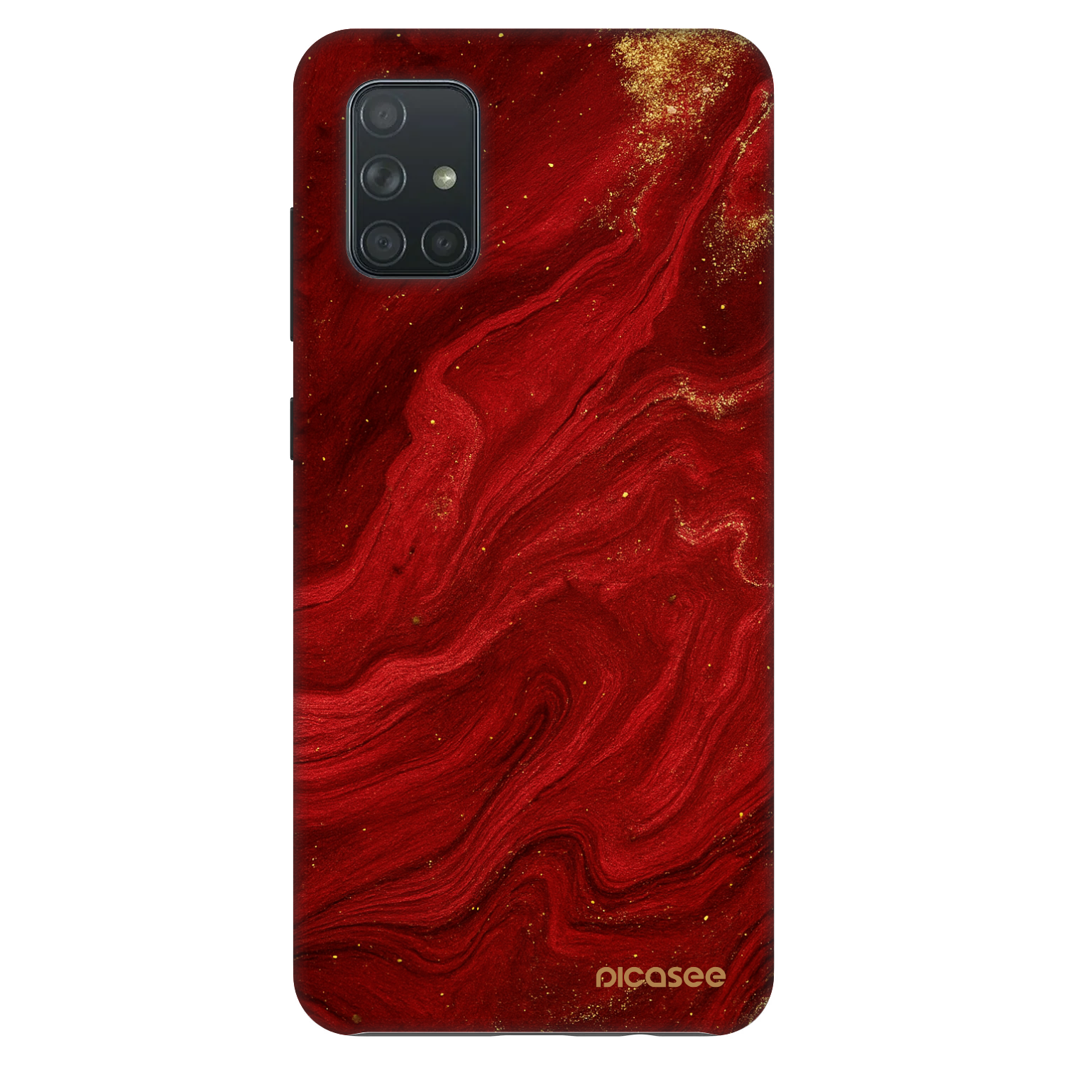 Picasee Fashion Case pentru Samsung Galaxy A71 A715F - Red