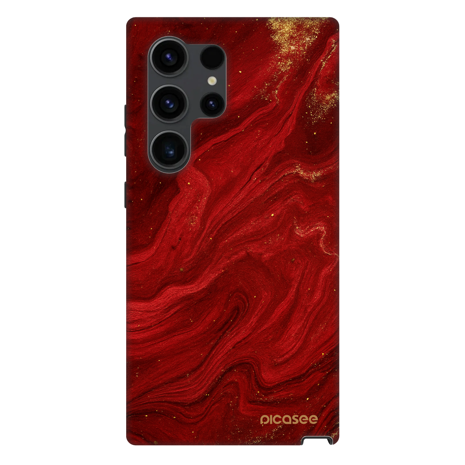 Picasee Fashion Case PowerShare pro Samsung Galaxy S24 Ultra S928B 5G - Red