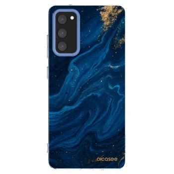 Picasee husă transparentă din silicon pentru Samsung Galaxy S20 FE - Blue