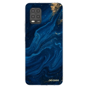 Picasee husă transparentă din silicon pentru Xiaomi Mi 10 Lite - Blue