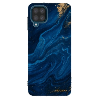 Picasee husă transparentă din silicon pentru Samsung Galaxy A12 A125F - Blue