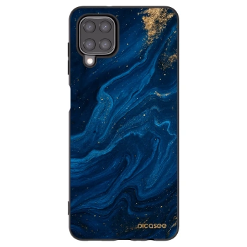 Picasee husă neagră din silicon pentru Samsung Galaxy A12 A125F - Blue