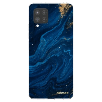 Picasee husă transparentă din silicon pentru Samsung Galaxy A42 A426B - Blue
