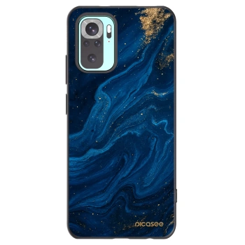 Picasee husă neagră din silicon pentru Xiaomi Redmi Note 10 Pro - Blue