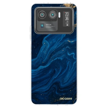 Picasee husă transparentă din silicon pentru Xiaomi Mi 11 Ultra - Blue