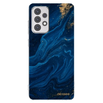Picasee husă transparentă din silicon pentru Samsung Galaxy A52s 5G A528B - Blue