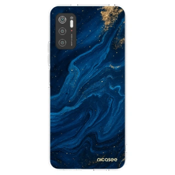 Picasee husă transparentă din silicon pentru Xiaomi Poco M3 Pro 5G - Blue