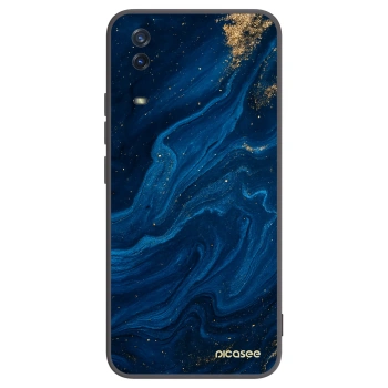 Picasee husă neagră din silicon pentru Vivo Y11s - Blue