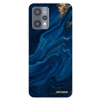 Picasee husă transparentă din silicon pentru Realme 9 Pro 5G - Blue