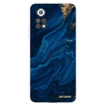 Picasee husă transparentă din silicon pentru Xiaomi Poco X4 Pro 5G - Blue