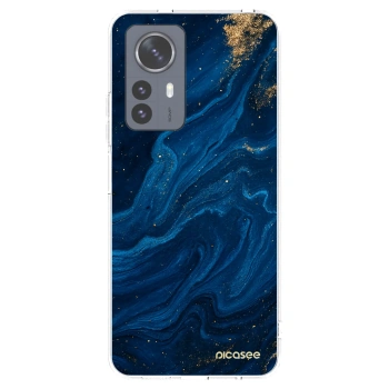 Picasee husă transparentă din silicon pentru Xiaomi 12 Pro - Blue