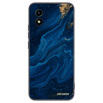 Picasee husă neagră din silicon pentru Vivo Y01 - Blue