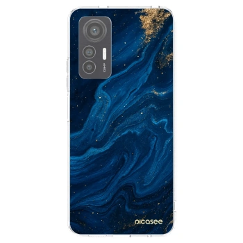 Picasee husă transparentă din silicon pentru Xiaomi 12 Lite - Blue