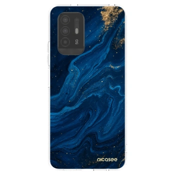 Picasee husă transparentă din silicon pentru OPPO A94 5G - Blue