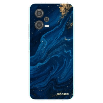 Picasee husă transparentă din silicon pentru Xiaomi Poco X5 - Blue