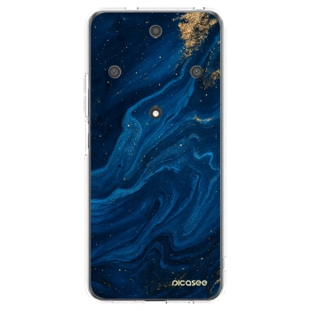 Picasee husă transparentă din silicon pentru Honor Magic5 Lite 5G - Blue