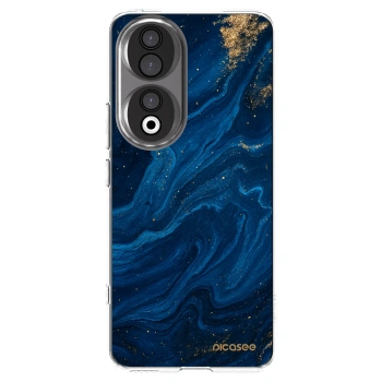 Picasee husă transparentă din silicon pentru Honor 90 5G - Blue