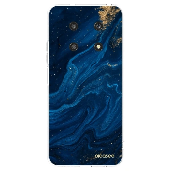 Picasee husă transparentă din silicon pentru Honor Magic4 Lite 5G - Blue