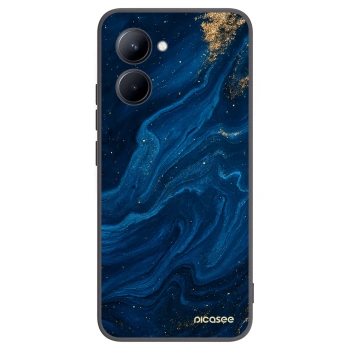 Picasee husă neagră din silicon pentru Realme C33 (2023) - Blue