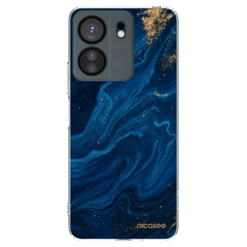 Picasee husă transparentă din silicon pentru Xiaomi Redmi 13C 4G - Blue