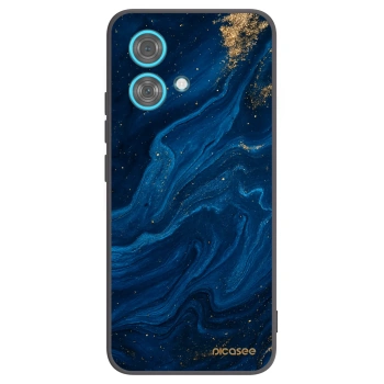 Picasee husă neagră din silicon pentru Motorola Edge 40 Neo - Blue