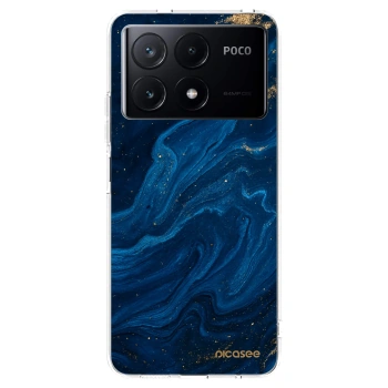 Picasee husă transparentă din silicon pentru Xiaomi Poco X6 Pro - Blue